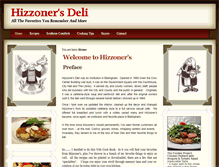 Tablet Screenshot of hizzoners.com